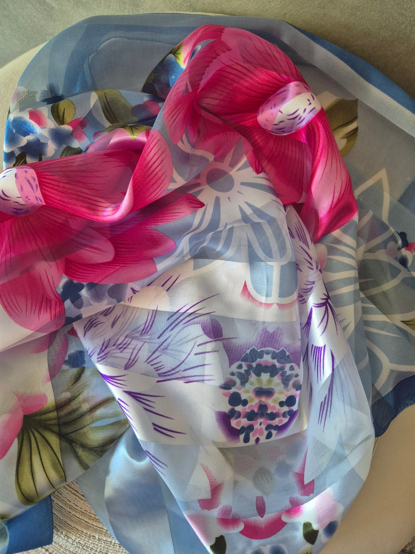 Foulard Fleuri